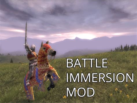 medieval 2 camera mod|battle immersion mod.